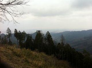 高尾山口から稲荷山コースで陣馬山へトレイルラン
